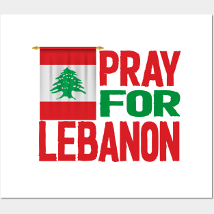 Pray for lebanon beirut explosion Posters and Art